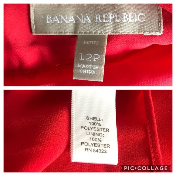 ‼️SOLD‼️Banana Republic Sheer Maxi Red Skirt - Picture 7 of 8